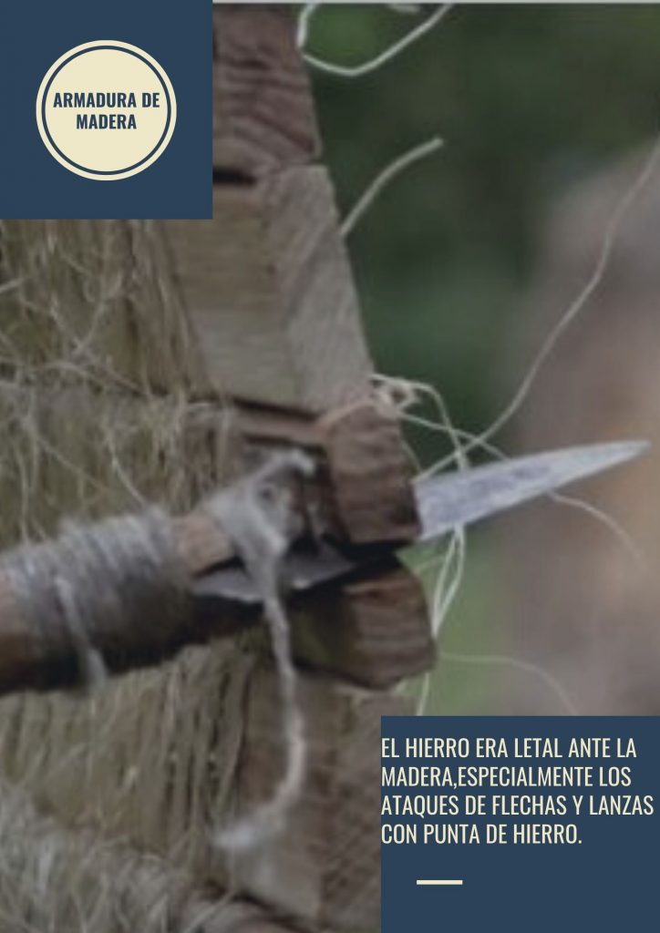 armadura-de-madera-ante-el-ataque-de-una-flecha-con-punta-de-hierro