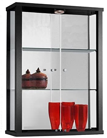 vitrina-mueble-de-pared-negro-con-2-estantes-de-vidrio